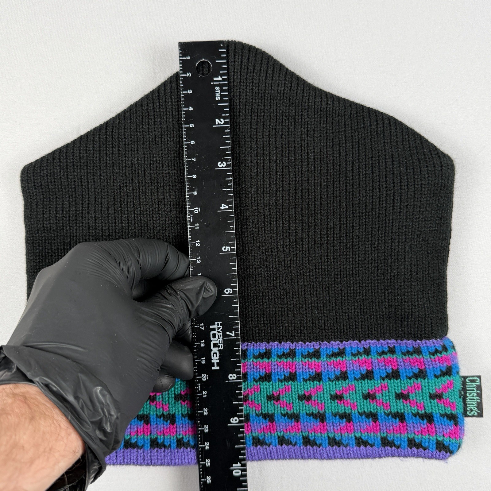 Christine’s Polartec Fleece Knit Winter Beanie Hat Vintage 90s Unisex