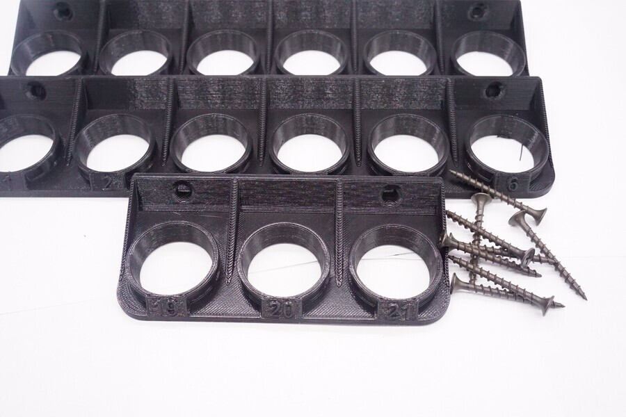 ER-32 Collet Rack Collet Holder *Holds 21 Collets* ER32