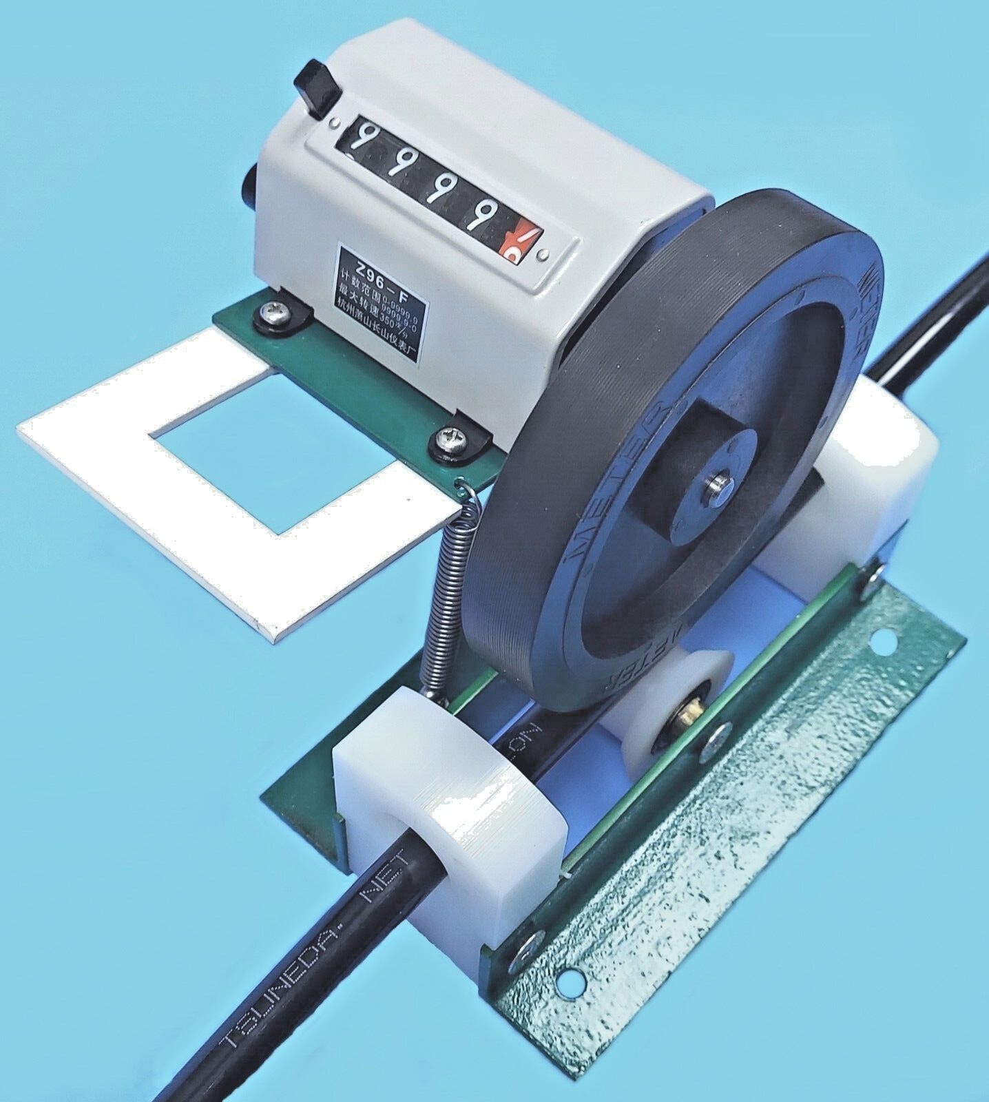 Length meter counter wire cable hose ribbon rope measuring tool Metric