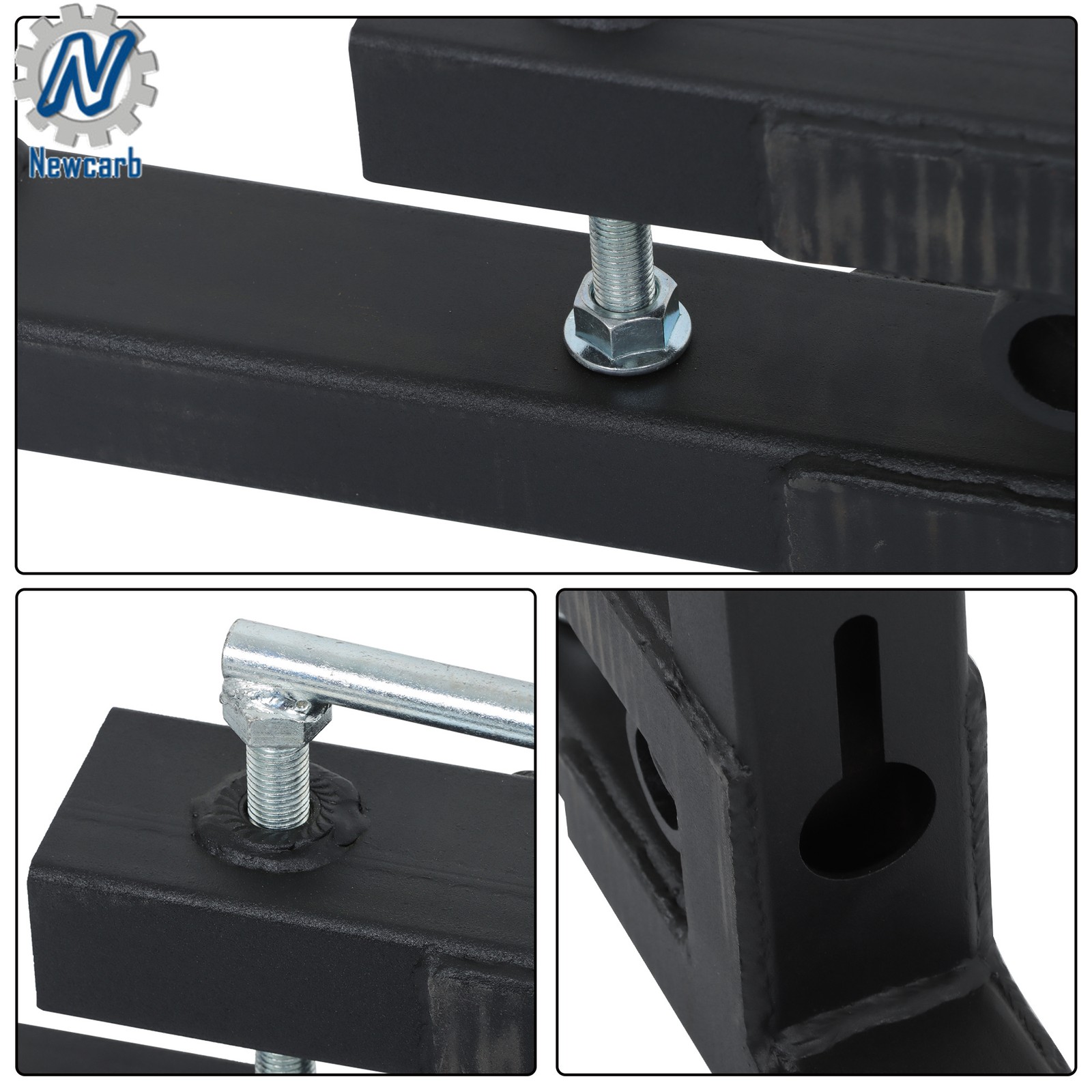 2000 Lbs 43" Clamp On Loader Bucket Forks Tractor Skid Steer Pallet Forks