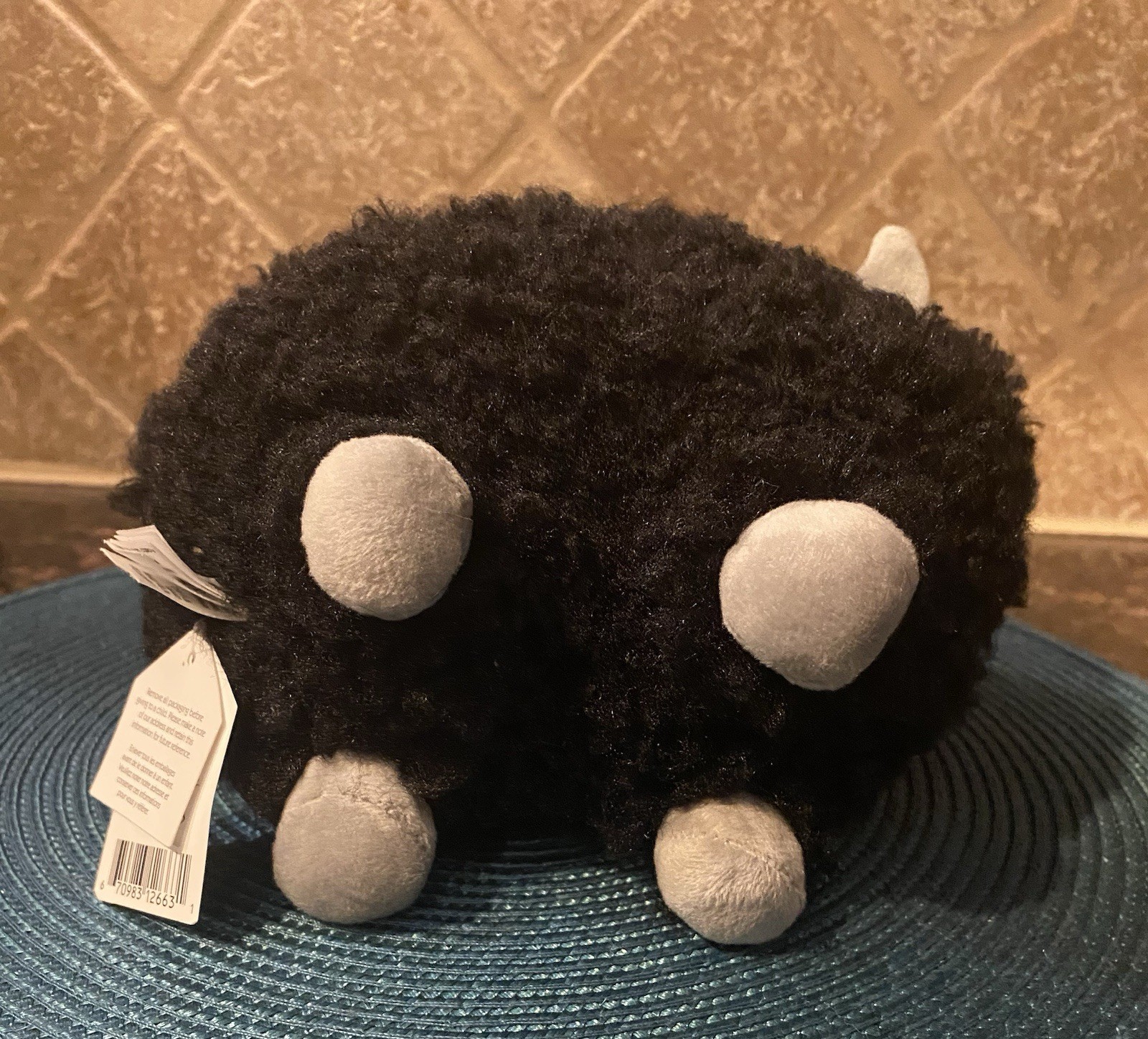 HTF JELLYCAT Rolbie Black Sheep 8" Retired Plush Stuffed Toy New With Tags