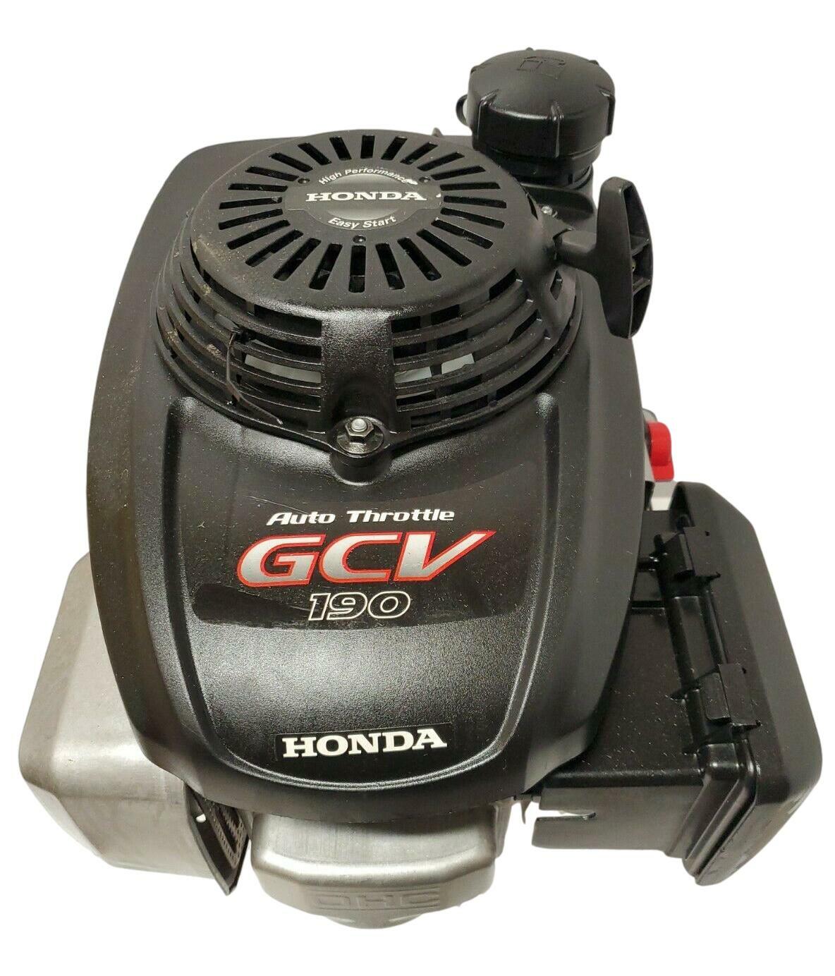 Honda GCV190 5.1hp Over Head Cam Motor 7/8" x 1-7/8" Vertical Shaft Engine