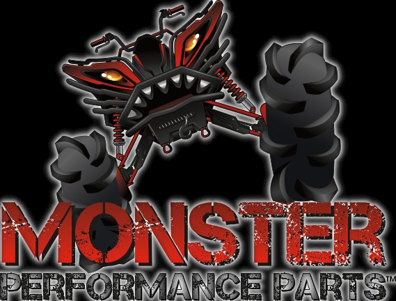 Monster Front Shocks for Honda 51400-HL4-AH1ZA Pioneer 1000 Left & Right