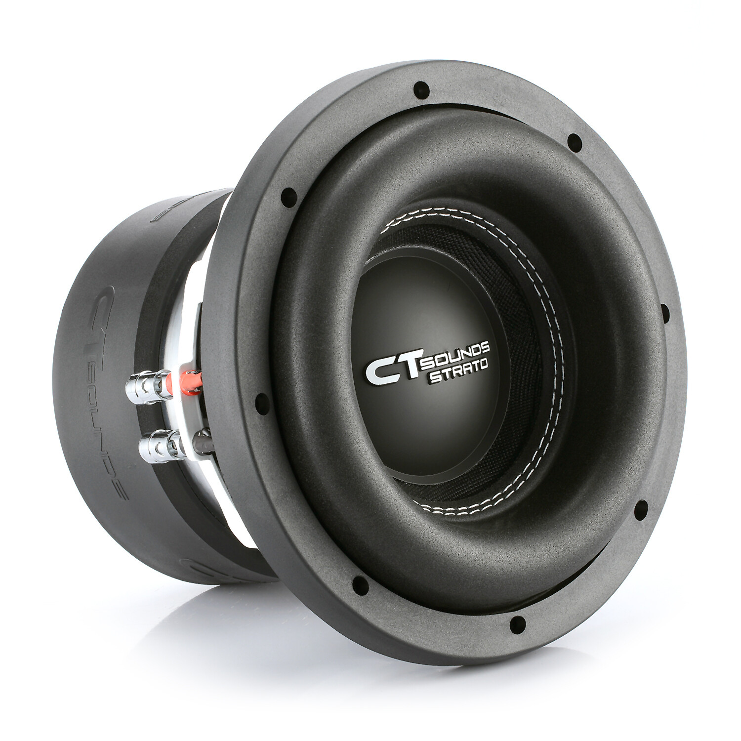 CT Sounds STRATO-8-D2 1200 Watt Max Power 8 Inch Car Subwoofer - Dual 2 Ohm