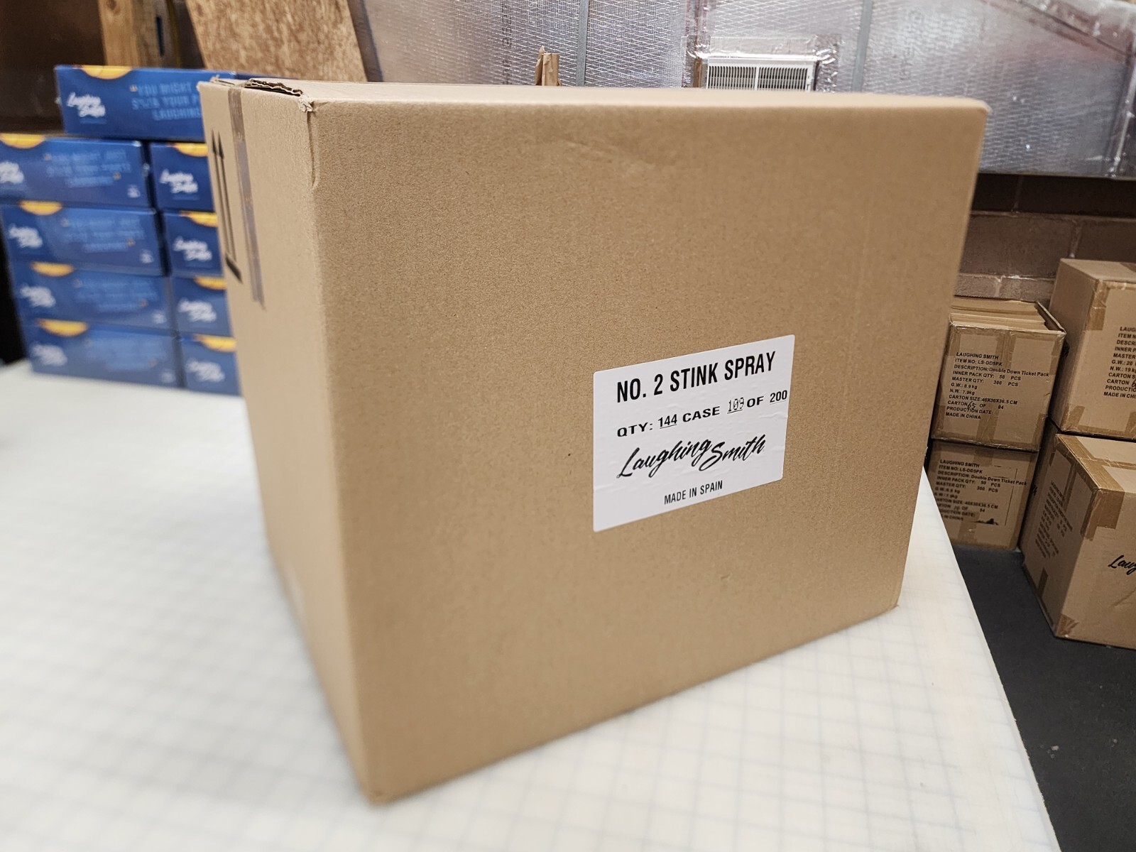 144 Bottles - No 2 Stink Spray: Max Potency Fart Spray - Wholesale Case