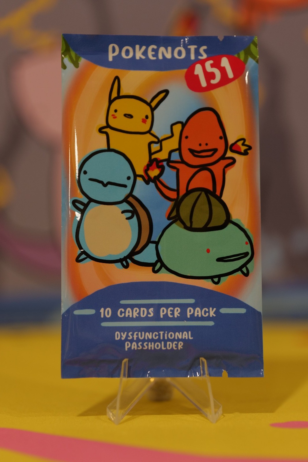 Pokenot 151 Singles - Near Mint Dysfunctional Passholder Pokenot Trading Cards
