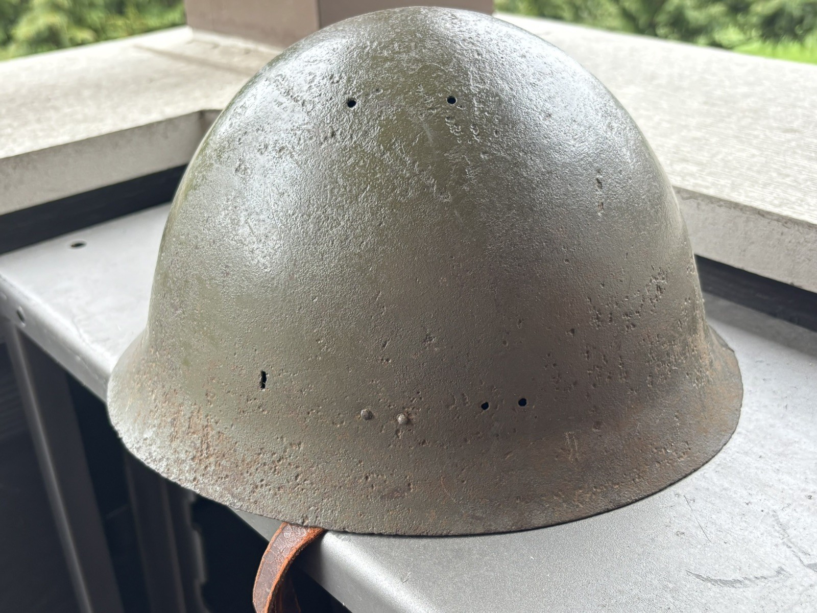 Original Type 90 Thailand Siam (Japanese) Helmet w/ Liner
