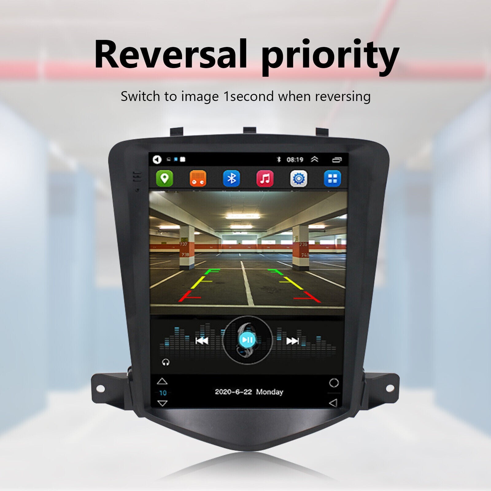 Android 13 Apple Carplay GPS NAVI Car Radio Stereo IPS For Chevy Cruze 2009-2015