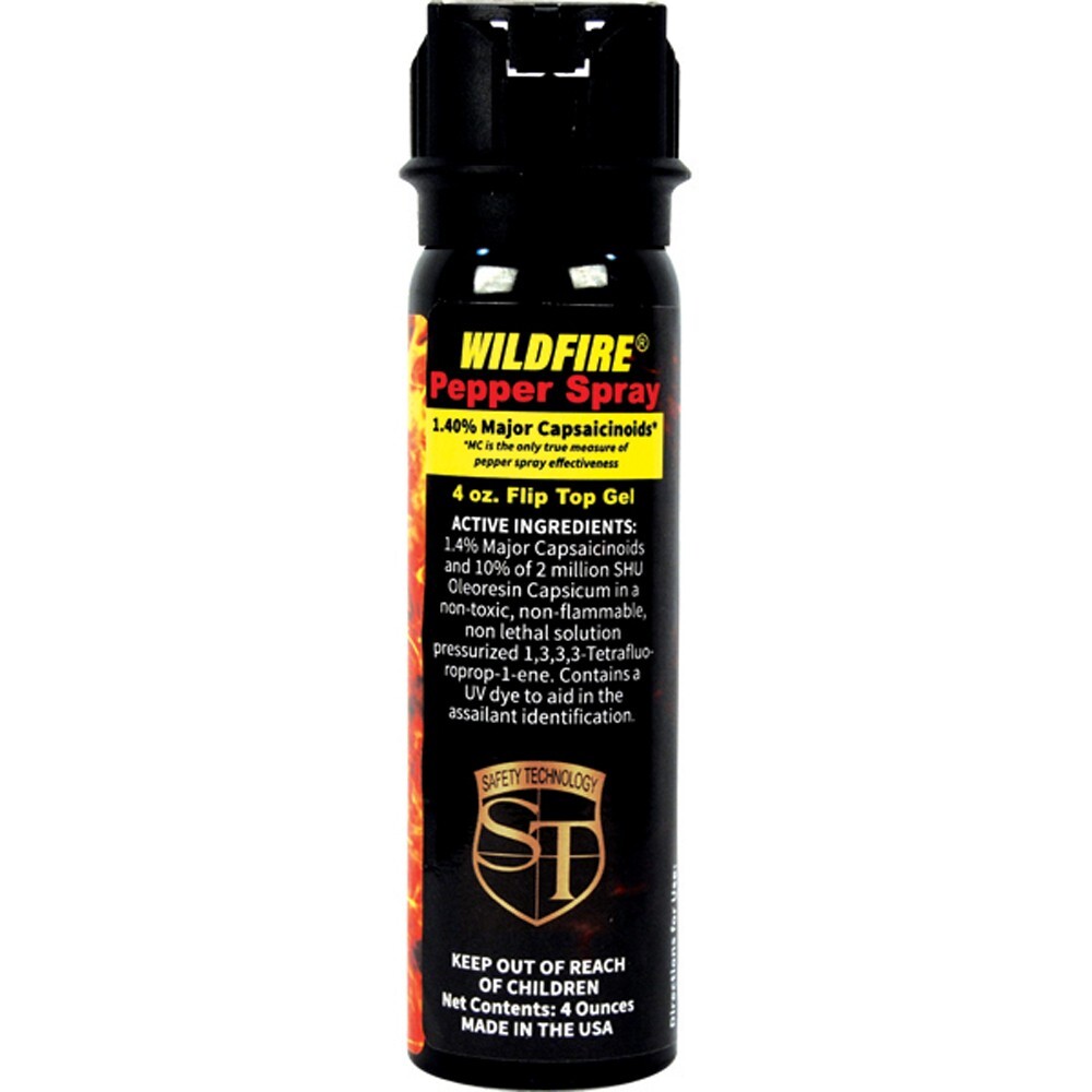 Video Wildfire Flip Top 4 Oz 1.4% MC Sticky Pepper Gel W Wall Mount - Lot of 8