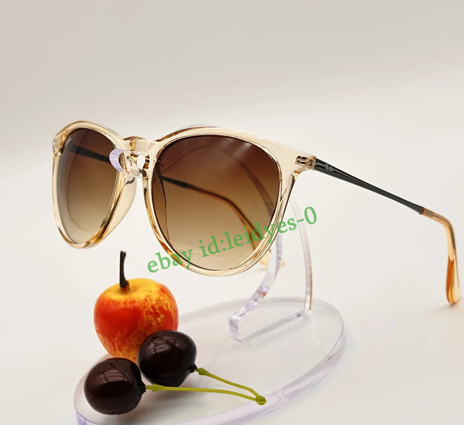 *NEW* RAY-BAN ERIKA RB4171 UV400 SUNGLASSES BROWN FRAME GRADIENT LENS 54MM