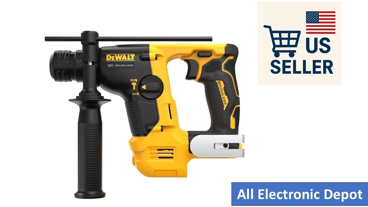 New DEWALT XTREME 12V Max SDS-Plus Rotary Hammer Drill DCH072B Tool Only Sealed