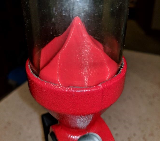 Positive Feed Powder Baffle for Hornady L-n-L Powder Dispenser