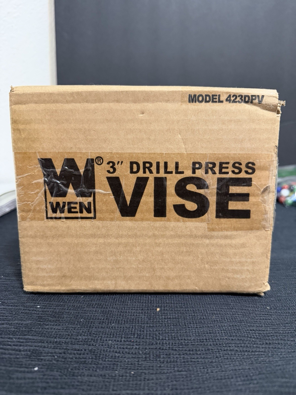 Universal Cast Iron 3” Drill Press Vise Jaws Up to 3-1/10” w/  1” Throat Depth