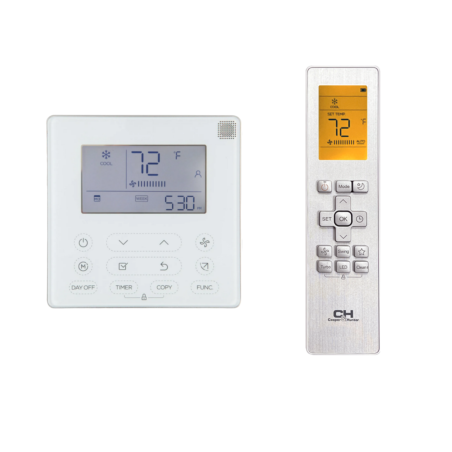 24000 - 48000 BTU 230V Ceiling Cassette Mini Split Heat Pump Air Conditioner