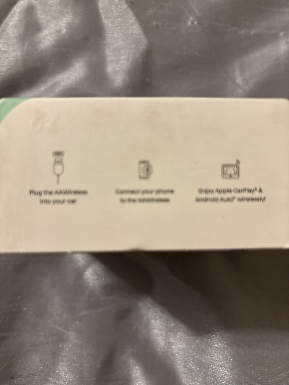 AAWireless Two+ Wireless Android Auto & Apple Carplay Adapter