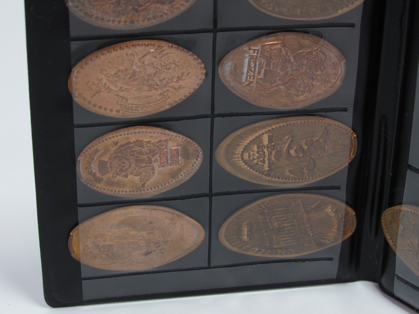 Disney World Florida Pressed Penny Collection Book Souvenir