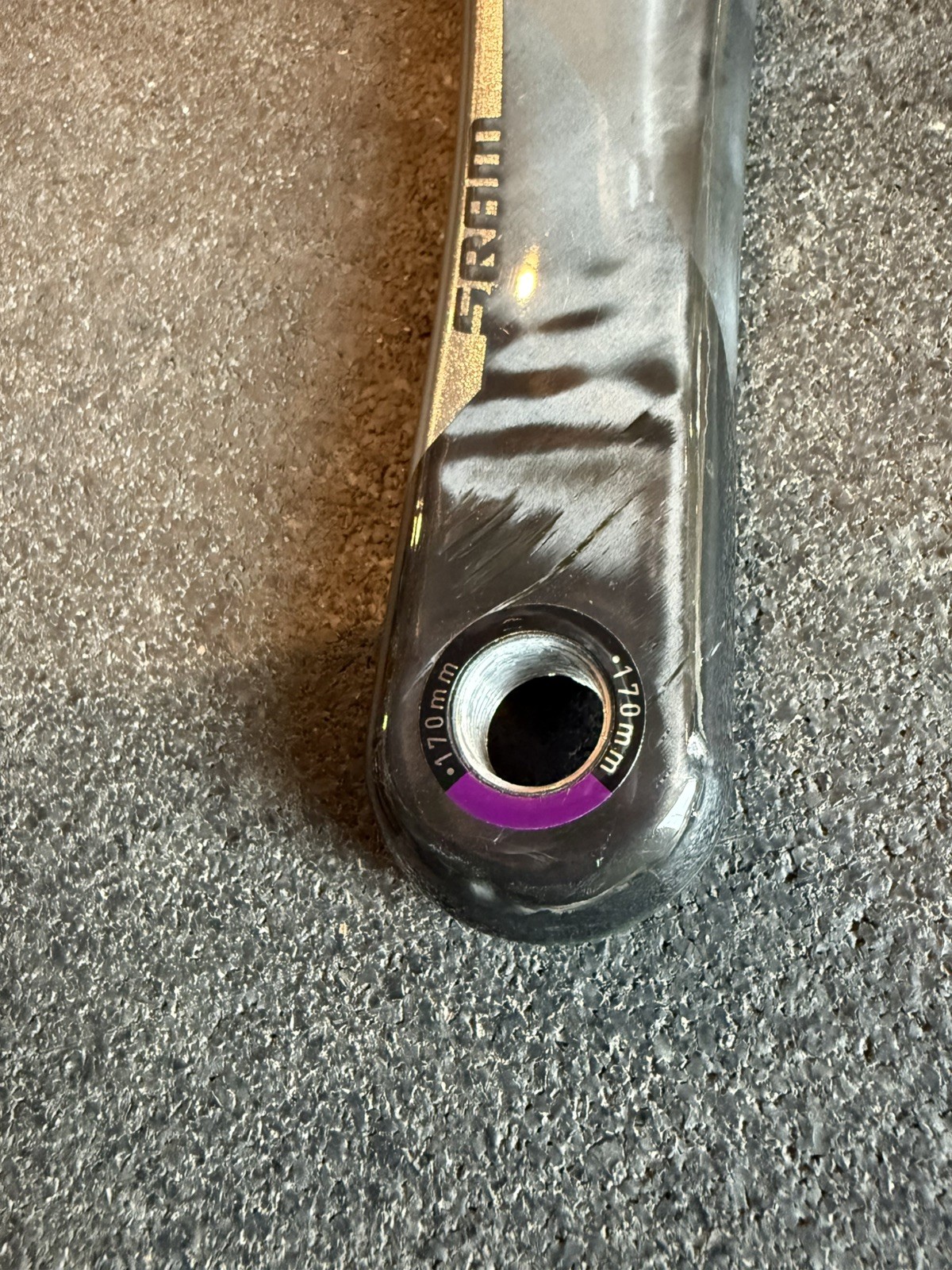 Sram Red 170mm Crankset AXS Powermeter With 52-39 Chainrings! Excellent Con.