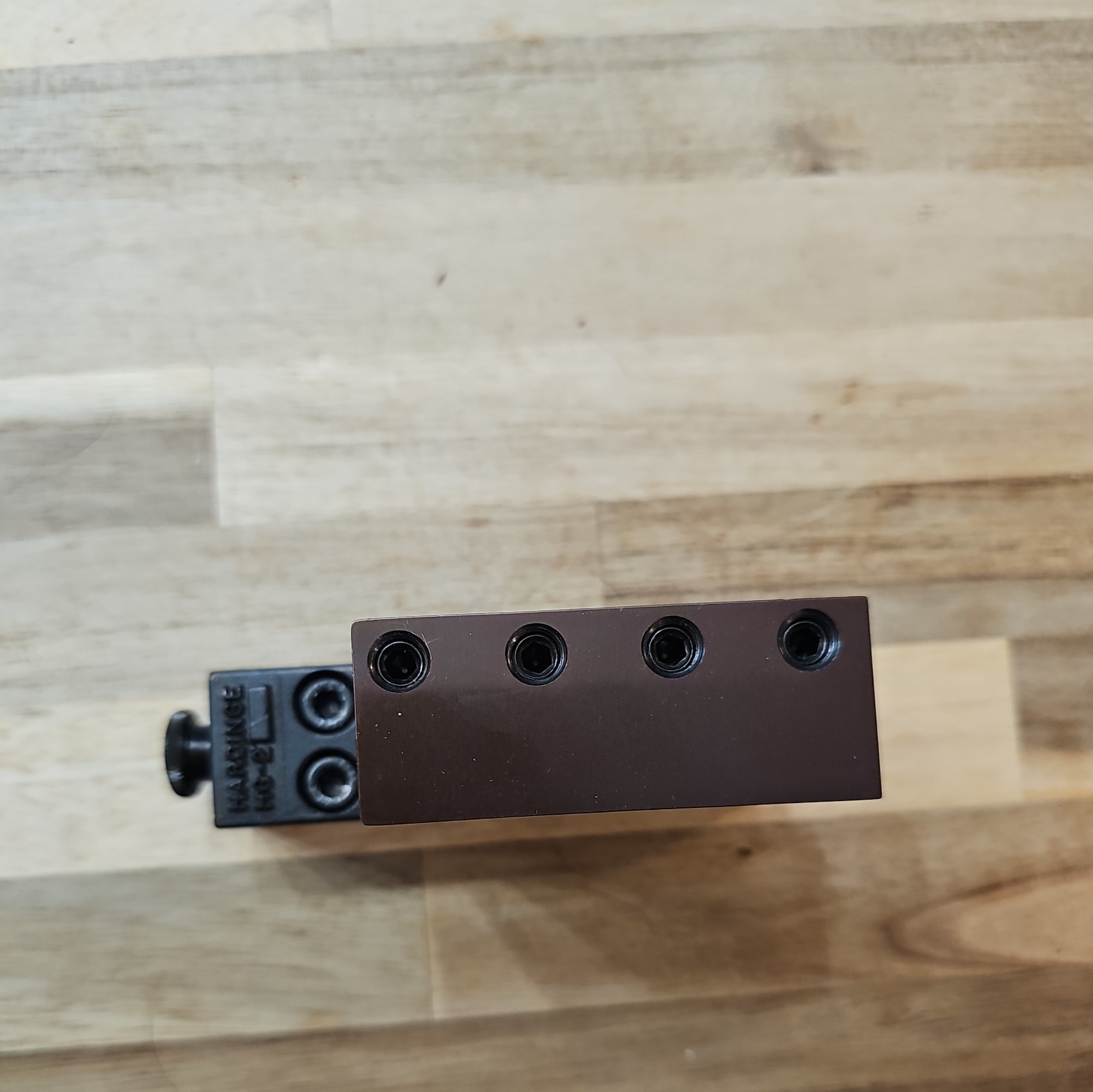 HARDINGE SQUARE SHANK ADJUSTABLE DOUBLE TOOL HOLDER - HG-2 - HG 0008258 A