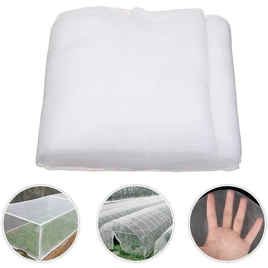 10*50ft Mosquito Garden Bug Insect Netting Barrier Bird Net Plant Protect Mesh