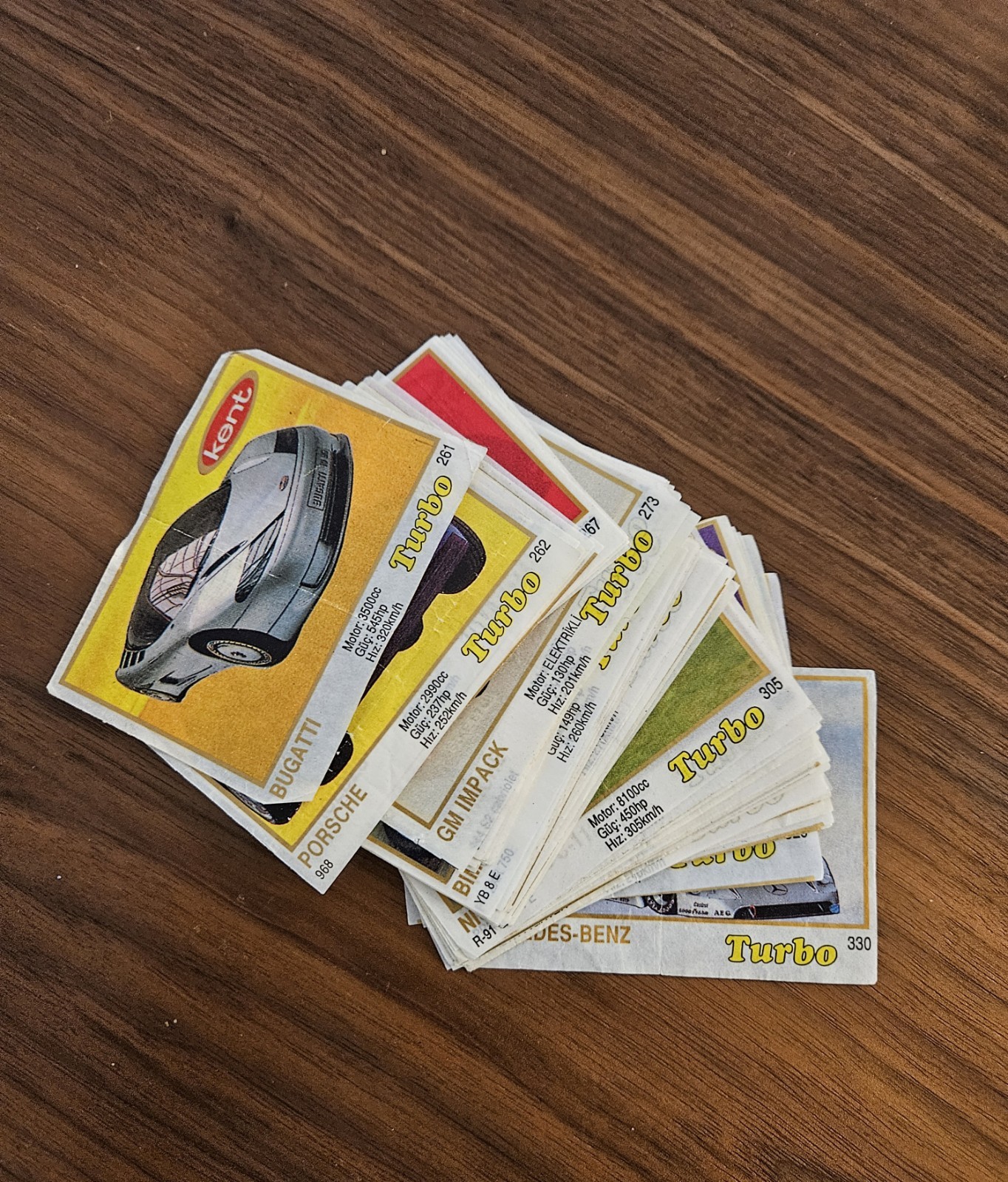 Turbo Kent 51-120, 261-330, Classic 1-70, Super 407-470 gum inserts, wrappers