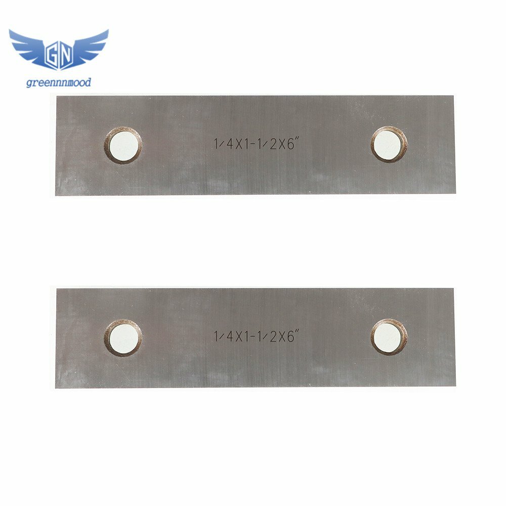 Steel Parallel Set 9 Pair 1/4 inch Thick 6 inch Long 0.0002 inch Precision