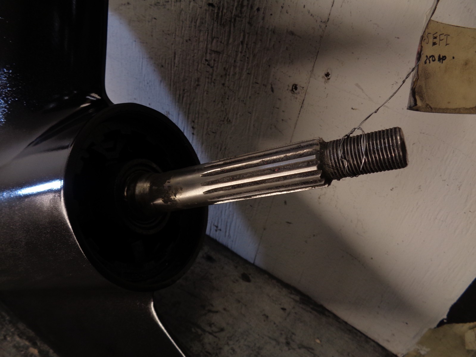 USED MERCURY 225-250 hp 25" OUTBOARD MOTOR EFI/OPTIMAX LOWER UNIT-225hp 250hp