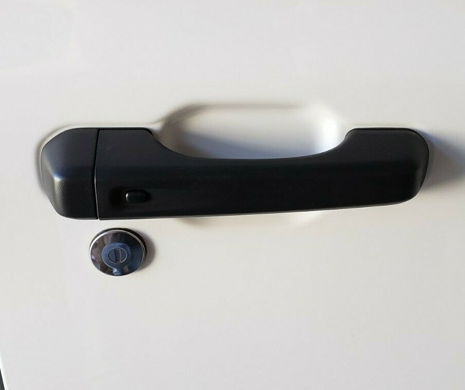 NEW 2018-2025 Jeep Wrangler JLU, Gladiator BRIGHT WHITE (PW7) Door Handles, OEM