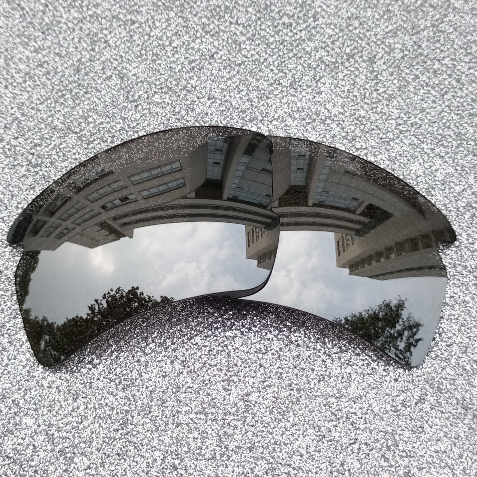 Silver Polarized Replacement Lenses For-Oakley Flak 2.0 XL Frame OO9188