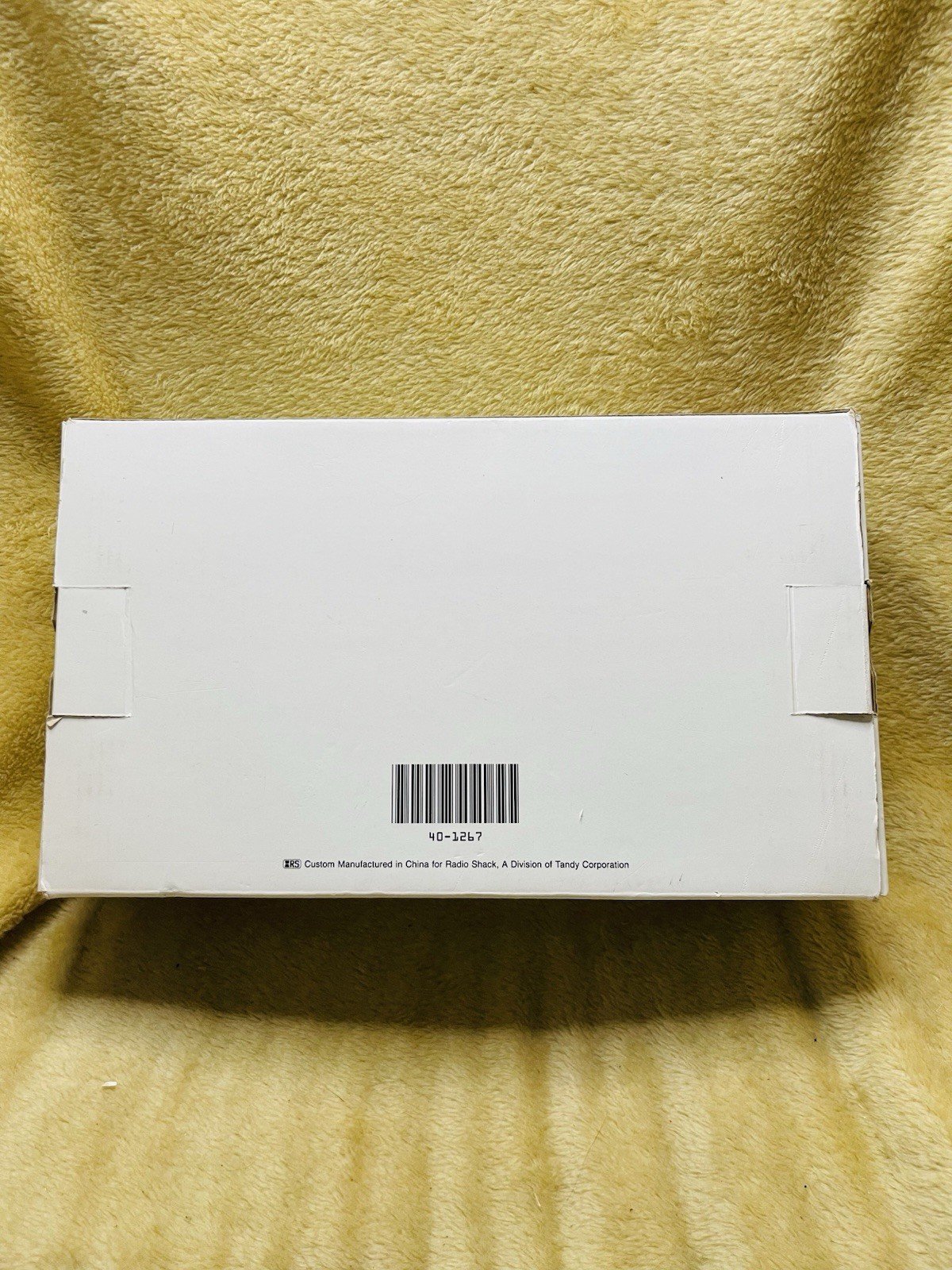 Vintage Realistic Radio Shack Minimus 0.4 Portable Amplified Speakers 40-1267