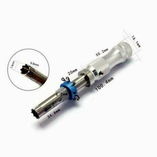 3PCS Tubular 7 Pins Tool Accessories Stainless Adjustable Tool 7mm 7.5mm 7.8mm