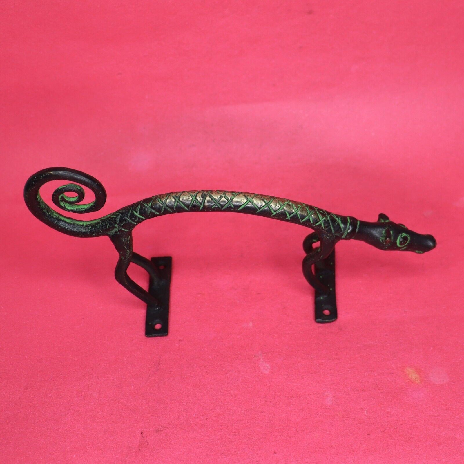Unique Animal Shape Antique Vintage Style Handmade Brass Door Pull Knob Handle