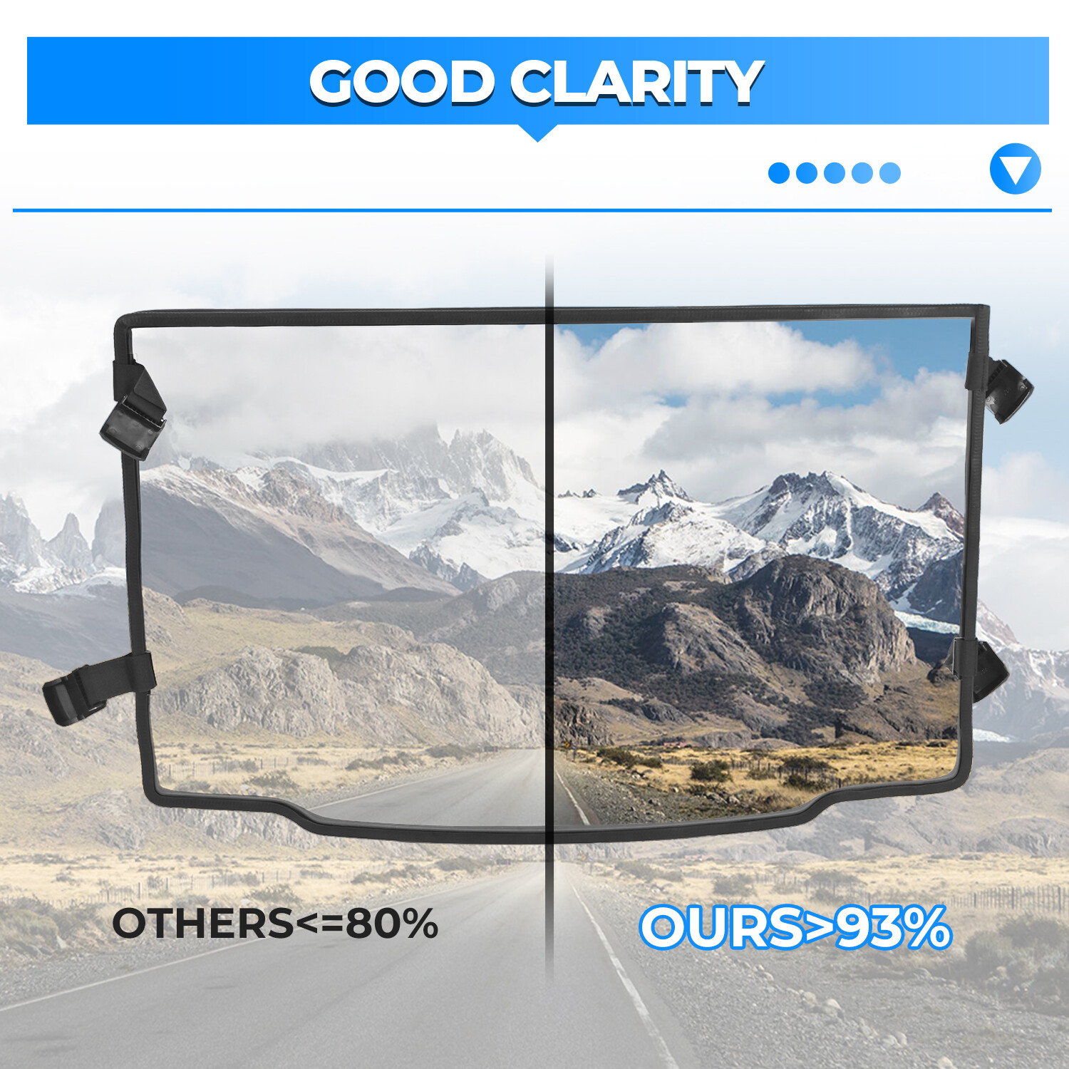 FOR POLARIS RANGER 500/570 MIDSIZE PROFIT CAGE 2015-2023 FULL WINDSHIELD NEW