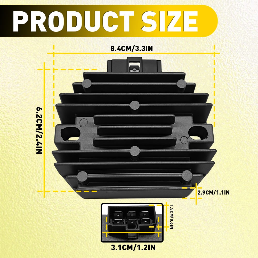 Regulator Rectifier for Kawasaki Mule 2510 2520 KAF620 1994 1995 1996 1997-2000
