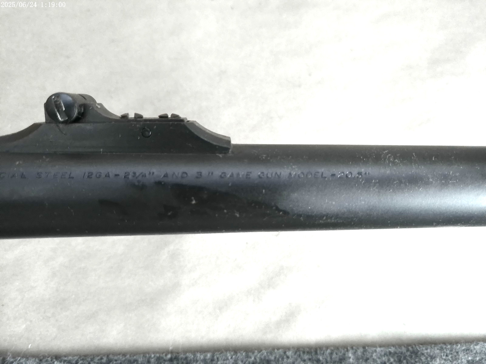 Browning BPS 12GA 20.5 inch Rifle Sight Invector GAME GUN new shotgun barrel