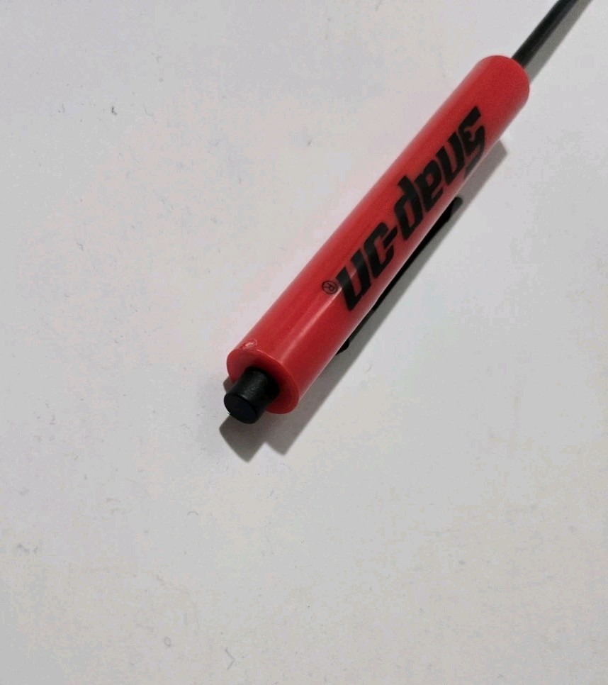 2PK SNAP ON TOOL BOX LOGO EMBLEM MATTE BLACK Plastic Badge Decal 8"+3 BLKOUT DRV