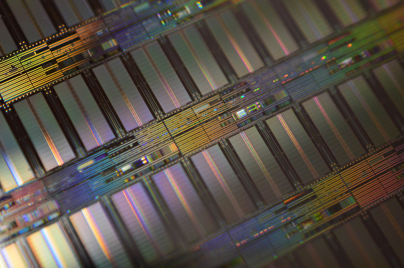 Vintage 1991 six inch Silicon Wafer, Hewlett Packard memory