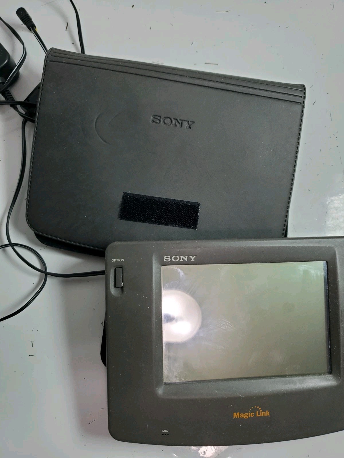 Sony PIC-1000 Magic Link With Power Adapter & Cover - Tested Working