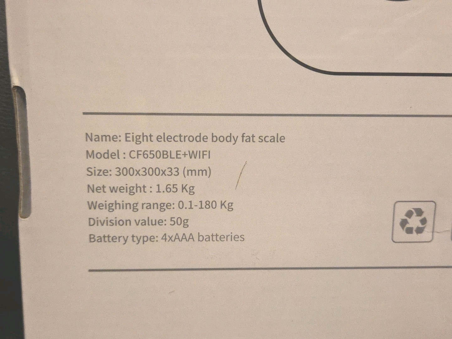 The Body Pod Smart Health Scale - Body Fat 8-Electrode 400lbs Limit NEW Sealed
