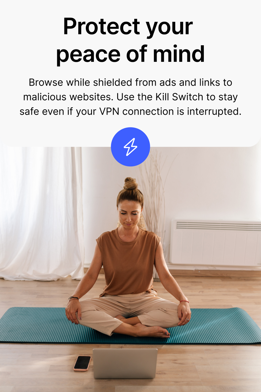 NordVPN Standard - 1-Month VPN & Cybersecurity Software for 10 Devices
