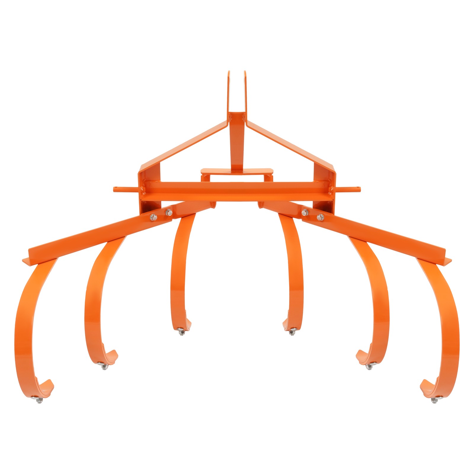 Category 1&3 Point Quick Hitch Cultivator w/ 6 Spring Steel Shanks Tow bebhind