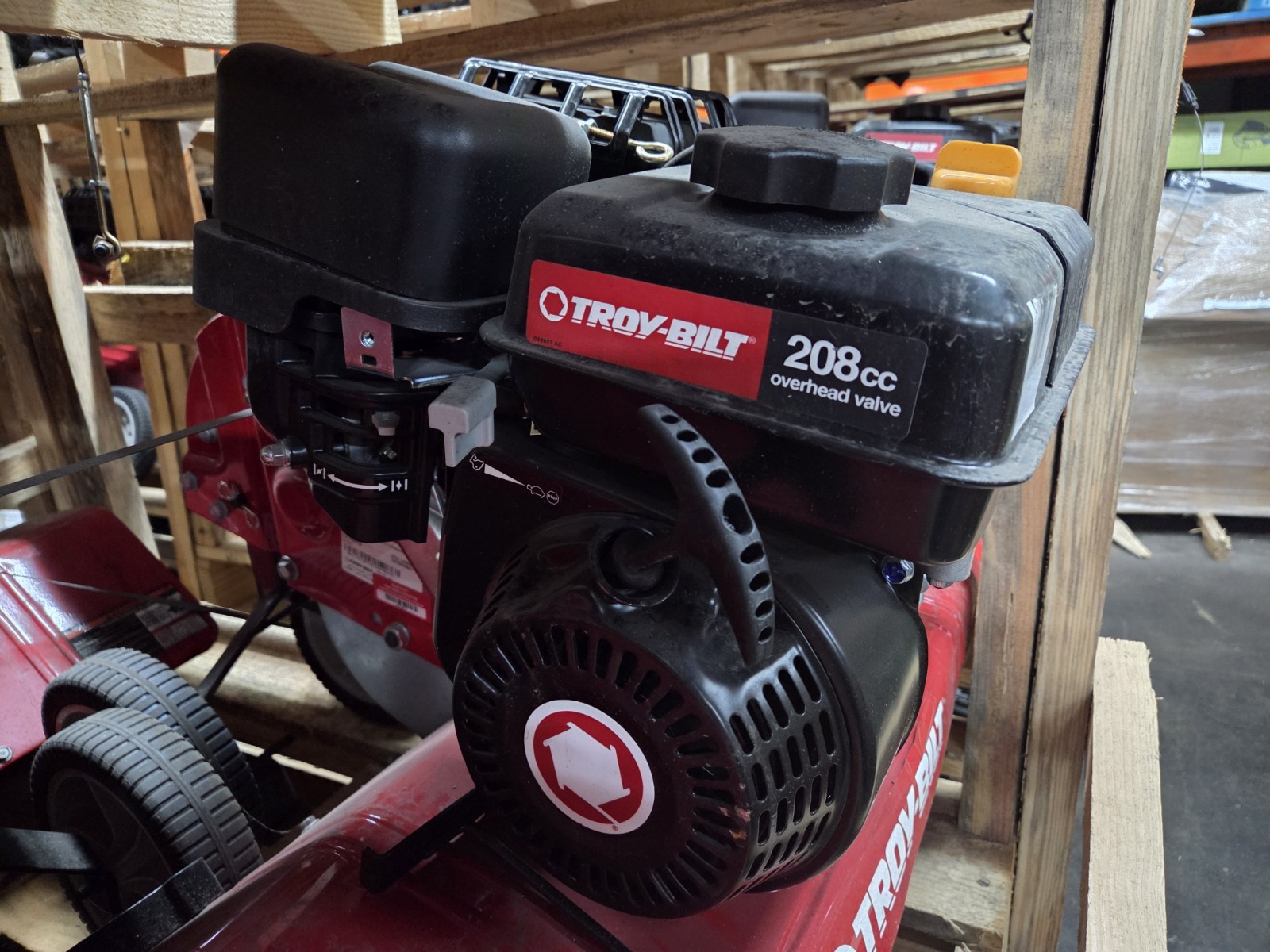 208CC Troy Bilt Tiller Horizontal Shaft Engine 3/4" X 1-3/4"