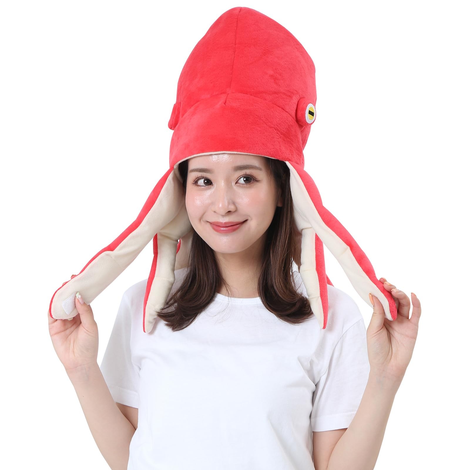 Kigurumi Deluxe Cap Hat Animal Octopus Plush Funny Costume Headwear