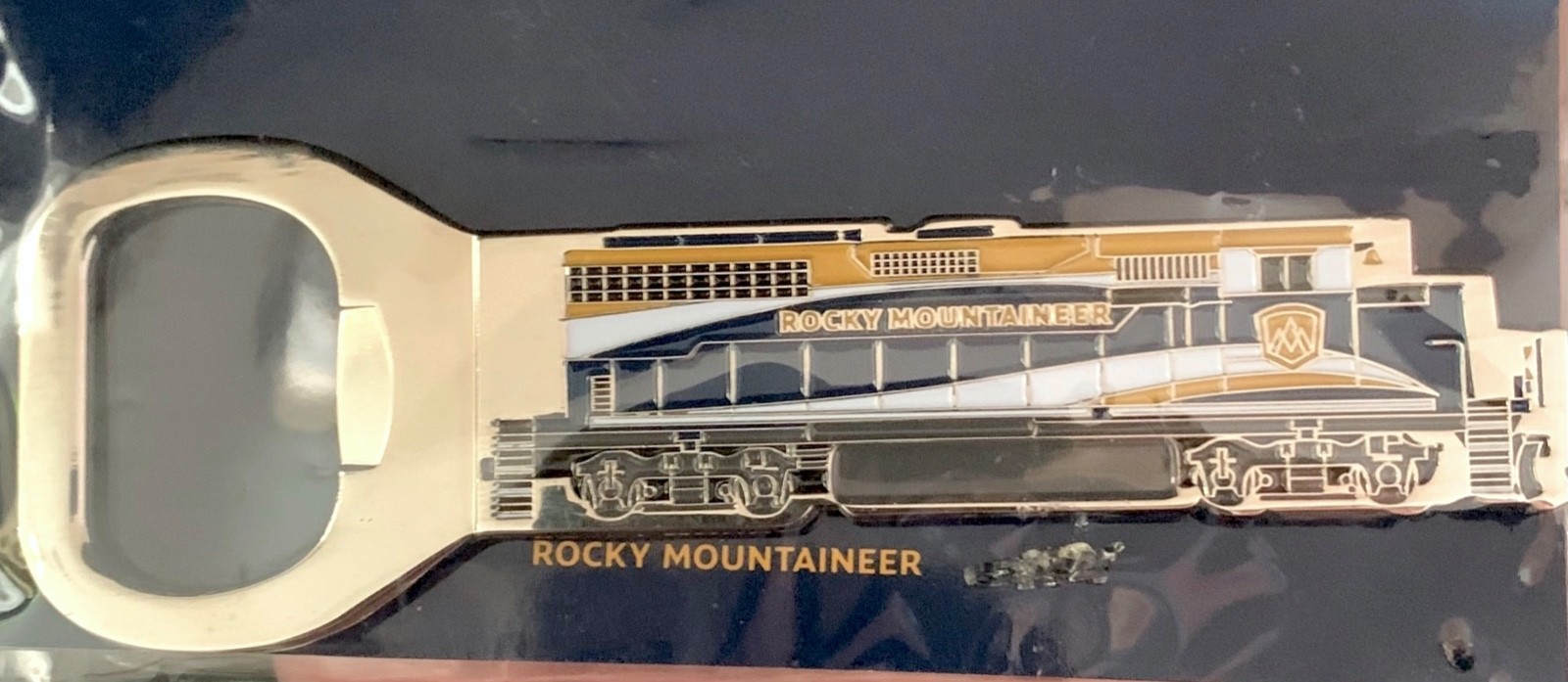 Rocky Mountaineer Bottle Opener Train Moab Denver NEW Free Shipping