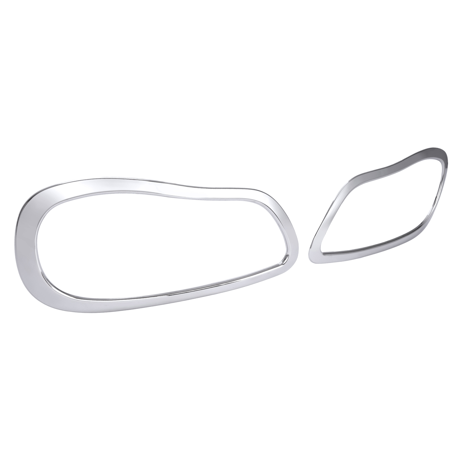 New Headlight Bezels Trims Chrome For Freightliner M2 Business Class 2002-2018