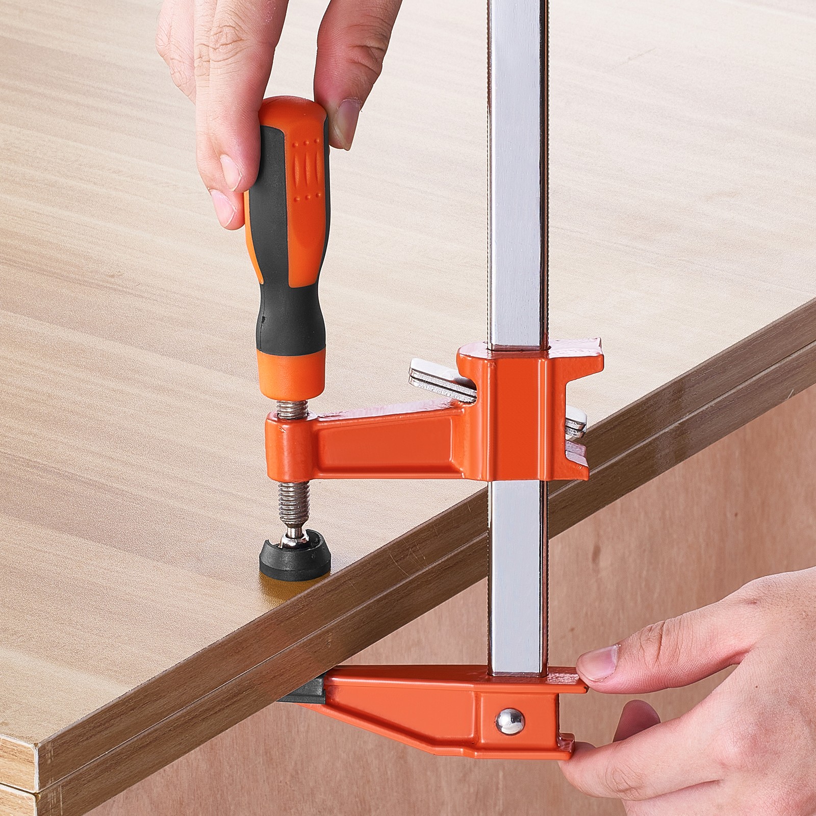 VEVOR Bar Clamps for Woodworking F Clamp 2-Pack 36" Clamp/Spreader 600 lbs Load