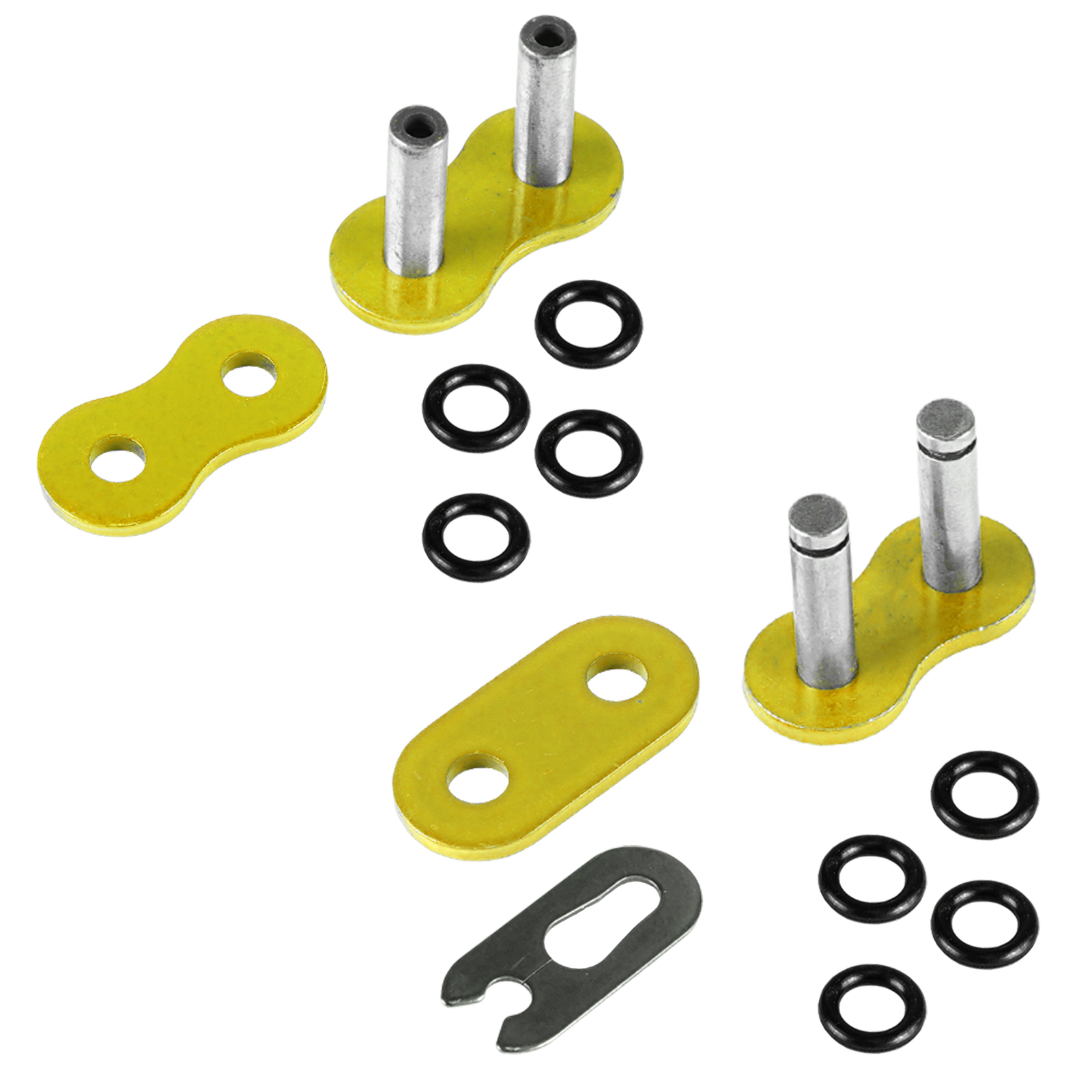 O-Ring Drive Chain for Suzuki RMZ450 RM-Z450 2007-2013 Yellow