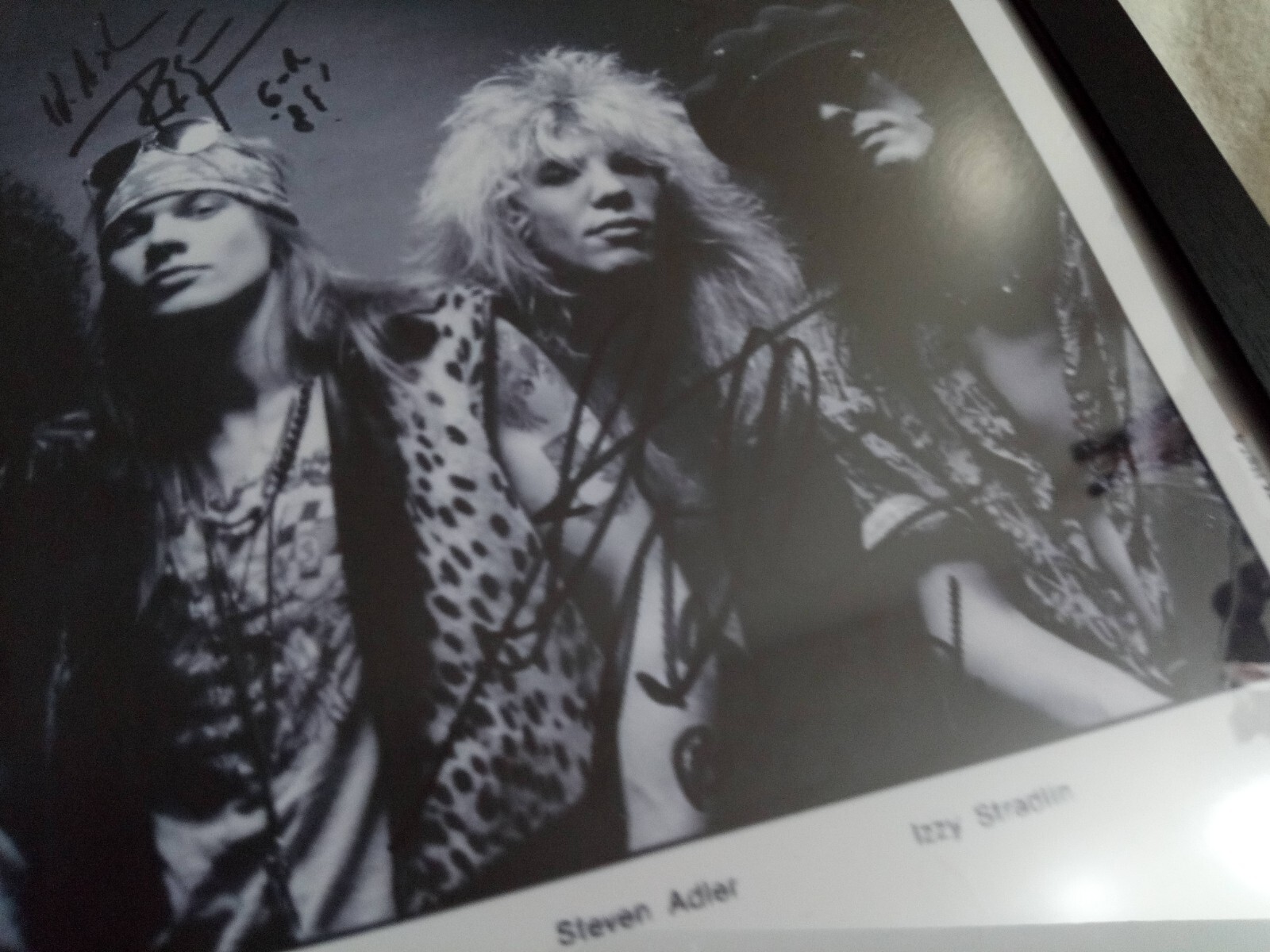 Framed Guns N' Roses band SIGNED reprint 8x10 Photo Autographed Free Shipping