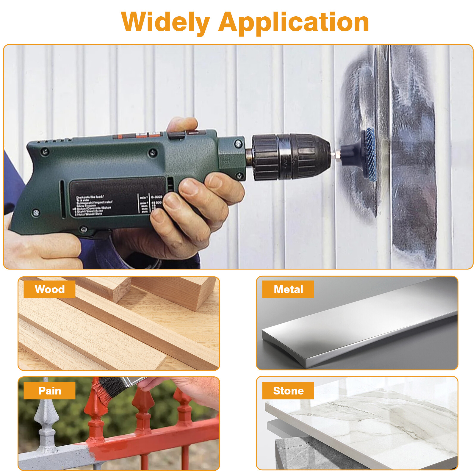 20pcs 2inch Flat Flap Disc Roll Lock Sanding Grinding Wheels 40 60 80 120 Grit