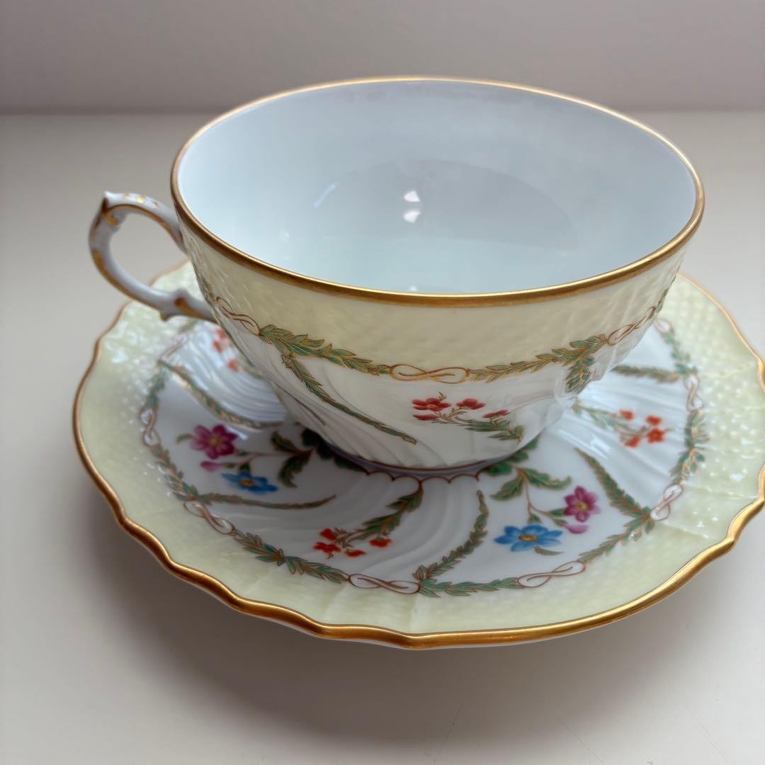 Richard Ginori Ghirlanda Cup and Saucer Set Used Free Shipping