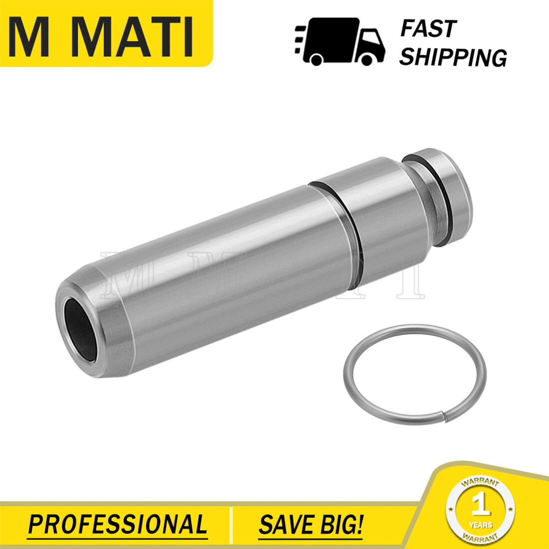 Valve Guide & Circlip For Yamaha 3Y1-11133-11-00 YFM350 YFM400 YFM450 YXR450